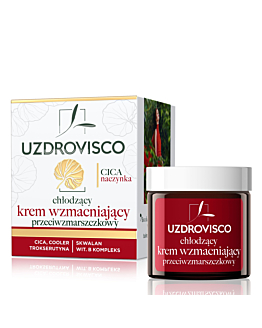 Uzdrovisco Cica Naczynka Krem przeciwzmarszczkowy wzmacniająco-kojący na dzień i na noc 50ml
