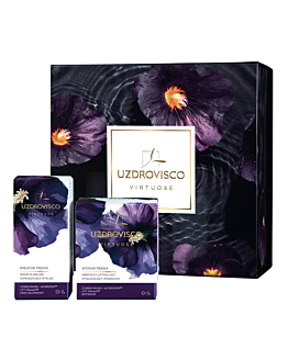 Uzdrovisco Zestaw Premium: Krem ujędrniająco-nawilżający 50ml + Bogate serum na dzień i na noc )