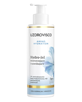 Uzdrovisco Amino Hydration Oczyszczający hydrożel do twarzy