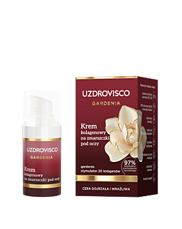 Uzdrovisco Gardenia Krem kolagenowy na zmarszczki pod oczy 15ml