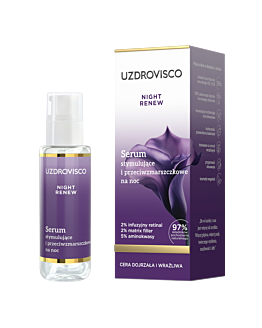 Uzdrovisco Night Renew Serum stymulujące i przeciwzmarszczkowe na noc 30ml