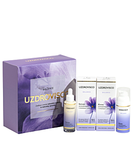 Uzdrovisco Zestaw: Balance Krem 50ml + Serum 30ml