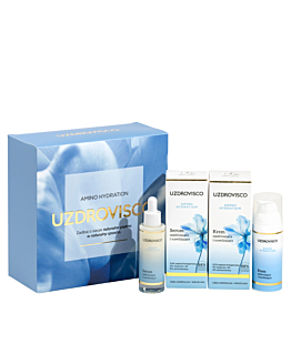 Uzdrovisco Zestaw: Amino Hydration Krem 50ml + Serum 30ml