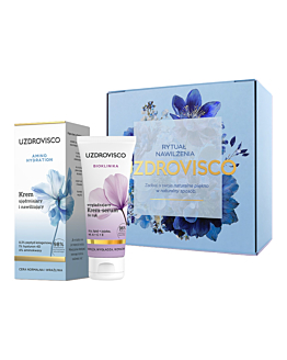 Uzdrovisco Rytuał Nawilżenia Zestaw pielęgnacyjny: Amino Hydration Krem 50 ml + Krem-serum do rąk 60 ml