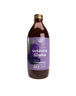 Oleofarm Soki Świata Suszona śliwka z witaminą C pochodzenia naturalnego Płyn