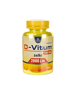 D-vitum Forte 2000 j.m. Żelki 