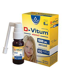 D-Vitum Witamina D 1000 j.m. Aeorozol