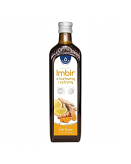 Oleofarm Imbir z Kurkumą i Cytryną z wit. C, sok 490 ml