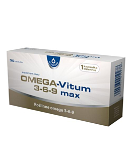 Omega-Vitum 3-6-9 Max, kapsułki 30 szt.