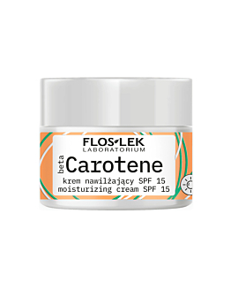 Flos-Lek betaCarotene Pro Age Krem nawilżający SPF15, Na dzień