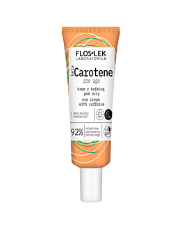 FLOSLEK LABORATORIUM betaCAROTENE  Krem z kofeiną pod oczy, 30 ml