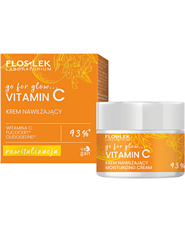 Flos-Lek Go For Glow… Vitamin C Krem nawilżający na dzień i na noc, 50 ml