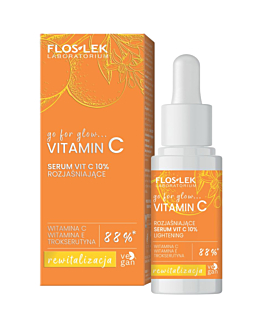 Flos-Lek Go For Glow… Vitamin C Rozjaśniające serum Vit C 10%, 30 ml