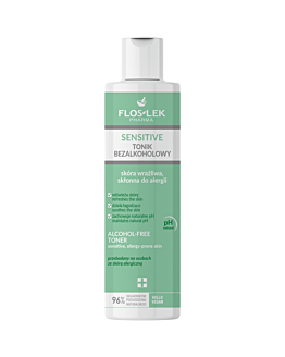 Flos-Lek Sensitive Tonik bezalkoholowy, 225 ml