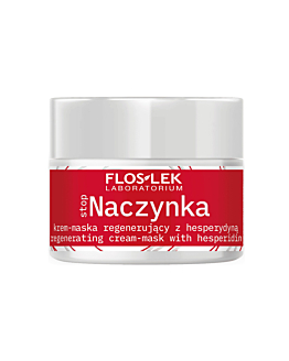 FLOSLEK LABORATORIUM stopNACZYNKA Krem-maska regenerujący z hesperydyną na noc, 50 ml