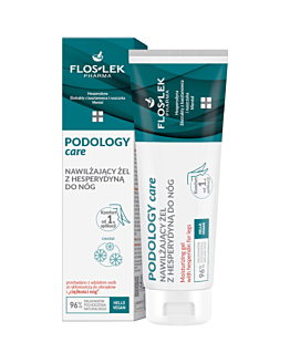 Flos-Lek Podology Care Gel idratante con esperidina per le gambe, 80 g