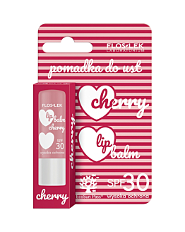 Flos-Lek Lip Care Cherry Pomadka do ust, SPF30,  4 g