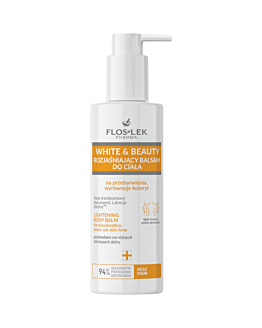Flos-Lek White & Beauty Rozjaśniający balsam do ciała, 175 ml