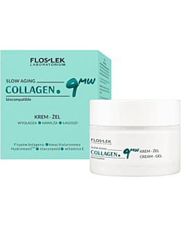 Flos-Lek Collagen. 9MW Krem-żel wygładza nawilża łagodzi, 50 ml
