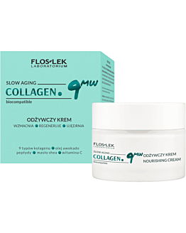 Flos-Lek Collagen. 9MW Odżywczy krem wzmacnia regeneruje ujędrnia, 50 ml