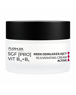 Flos-Lek 5GF [PRO] VIT B12+B9 Krem odmładzający do twarzy Active, 50 ml
