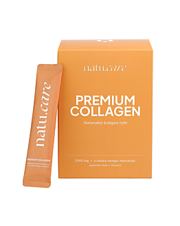 Natu.Care Premium Collagen, Mango-Marakuja 5000 mg, proszek, 30 sasz.