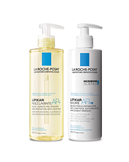 La Roche-Posay Zestaw (Lipikar Oil + Lipikar Baume AP+M)