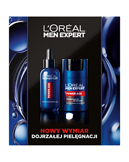 Loreal Men Expert zestaw Power Age: Serum 30ml + Krem do twarzy 50ml