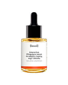 Iossi Amarantus Serum liftingujące do masażu twarzy, szyi i dekoltu z bakuchiolem, witaminą C 