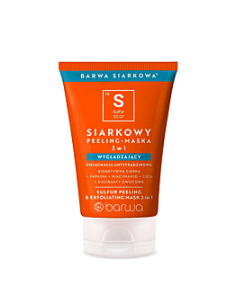 Barwa Siarkowa Siarkowy peeling-maska 2w1 wygładzający