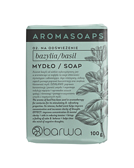 Barwa Aroma Soaps Mydło w kostce Bazylia