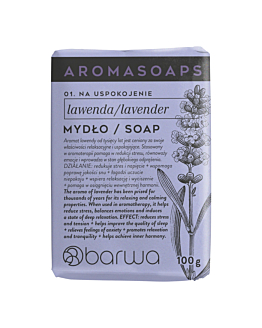 Barwa Aroma Soaps Mydło w kostce Lawenda 