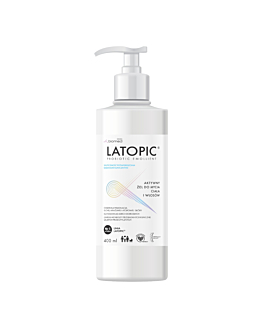 Latopic Żel do mycia ciała i włosów, 400 ml