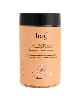 Hagi Sale da Bagno Himalayano Arancia Speziata 480 g