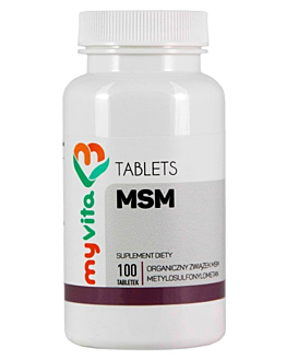MyVita MSM 100 Tabletek