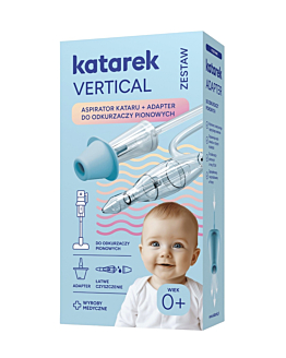 Katarek Vertical Zestaw Aspirator kataru + Adapter do odkurzaczy pionowych