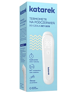Katarek termometr do czoła na podczerwień DET-3019 