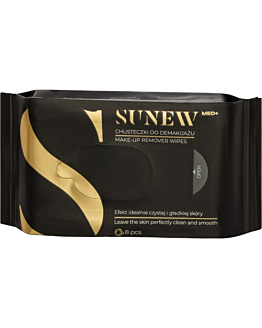 SunewMed+ Salviette struccanti per viso e occhi, 8 pezzi