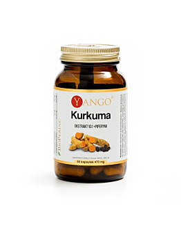 Yango Kurkuma Ekstrakt z piperyną Kapsułki
