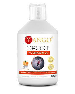 Yango Sport Formuła Multiwitamina, Płyn, 500 ml