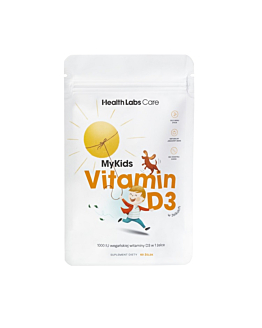 Health Labs Care, MyKids Vitamin D3, Wegańska witamina D3 w żelkach dla dzieci