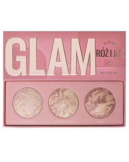 Glam Shop Paleta do twarzy Róż i Już