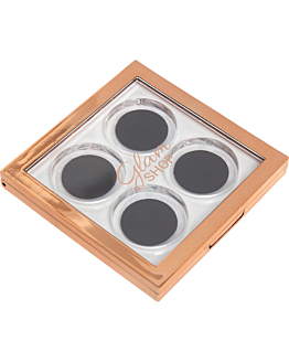 Glam Shop Palette, per 4 Ombretti Oro