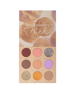 Glam Shop GlamBox Cienie do oczu Brzoskwiniowy Puch