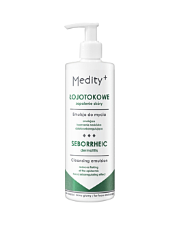Medity+ Dermatite Seborroica Emulsione per il lavaggio del viso e del cuoio capelluto