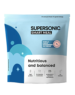 Supersonic Smart - Pełnowartościowy Posiłek o sm. lodów waniliowych z dziką truskawką 1,3 kg