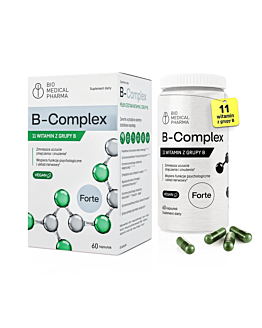 Bio Medical Pharma BcComplex 11 witamin z grupy B, Kapsułki