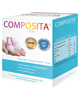 Composita One Witaminy i minerały dla kobiet Kapsułki, 60 szt.