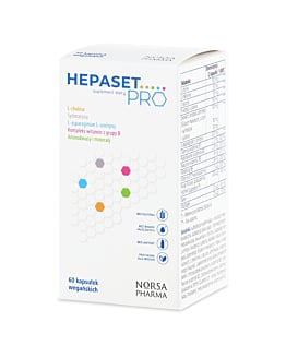 Norsa Pharma Hepaset Pro, kapsułki 60 sztuk