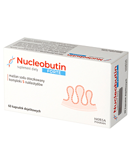 Norsa Pharma Nucleobutin Forte, kapsułki, 60 szt.